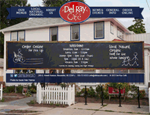 Tablet Screenshot of delraycafe.com